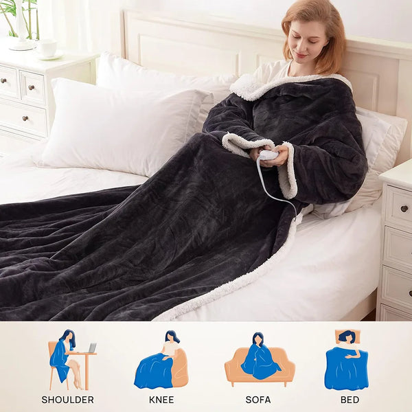 Cozy Wearable Warmth Shawl